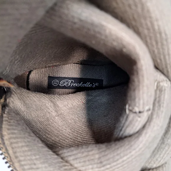 Knee-High BRECKELLES Women's Tan Boots Size 7.5 - Picture 12 of 12